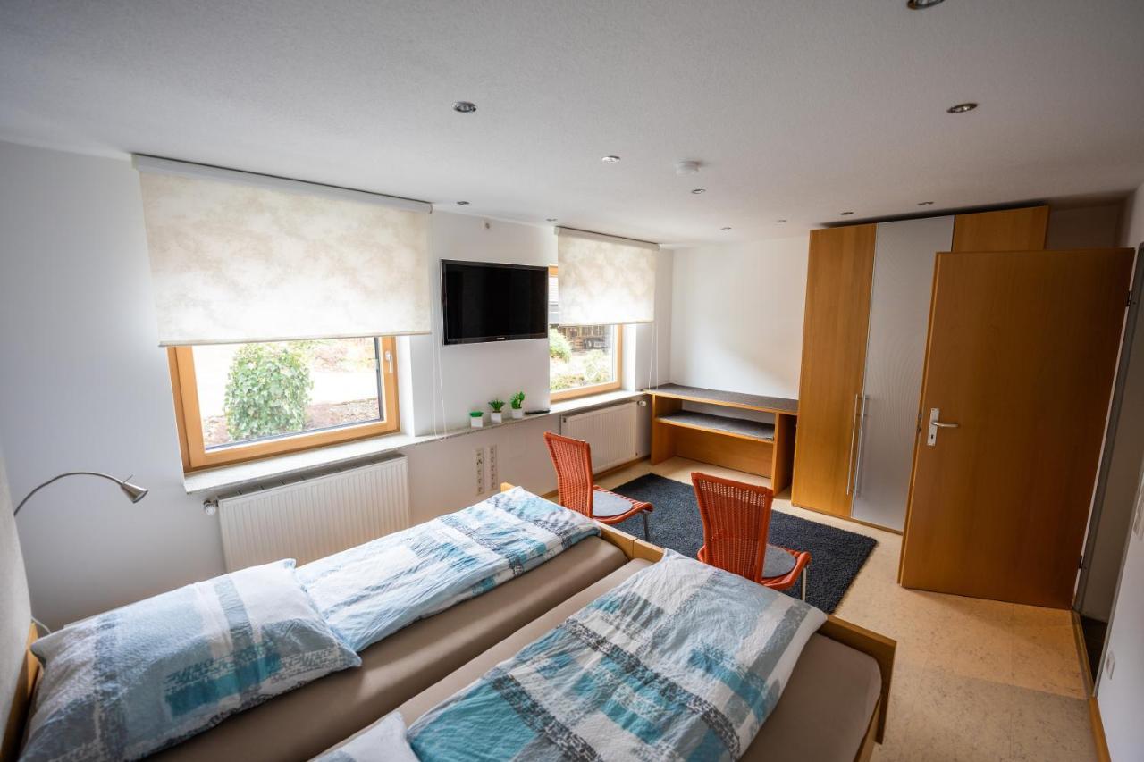 Laendliche 2-Zimmer Wohnung Bad Ditzenbach Eksteriør billede