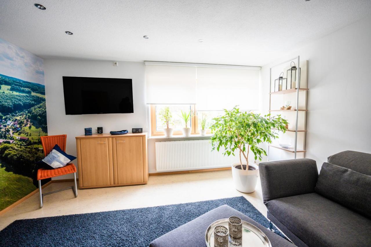 Laendliche 2-Zimmer Wohnung Bad Ditzenbach Eksteriør billede